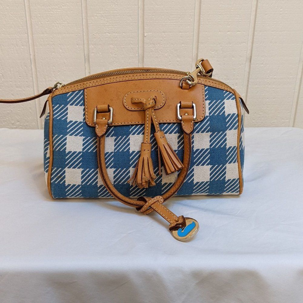 Dooney and Bourke Mini Domed Tassel Satchel